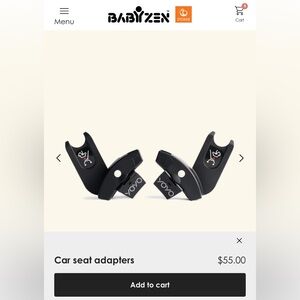 Babyzen Yoyo Carseat Adapters